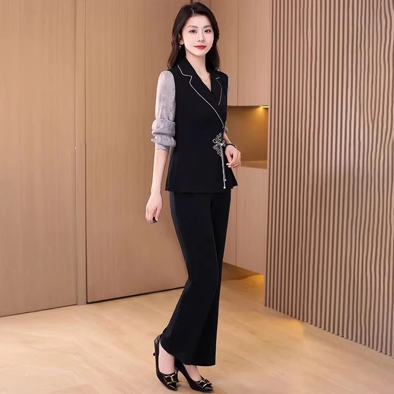 气质服装新中式国风改良套装女2025新款早秋贵夫人品牌气质两件套