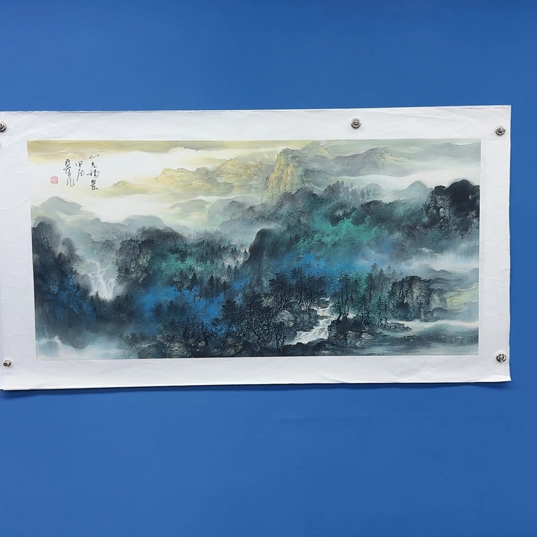 国画多次参加国内外大型