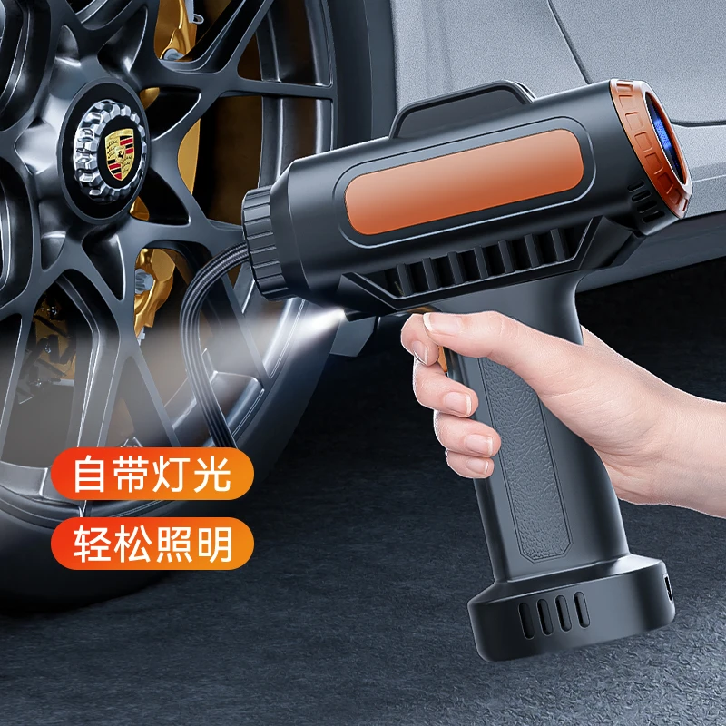 DWT/丁威特车载充气泵快速打气筒大功率便携充气泵汽车充气泵