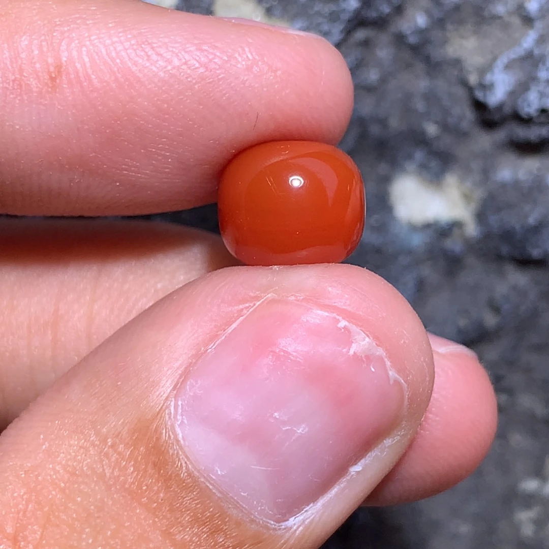 南红玛瑙未镶嵌老型9×7.8