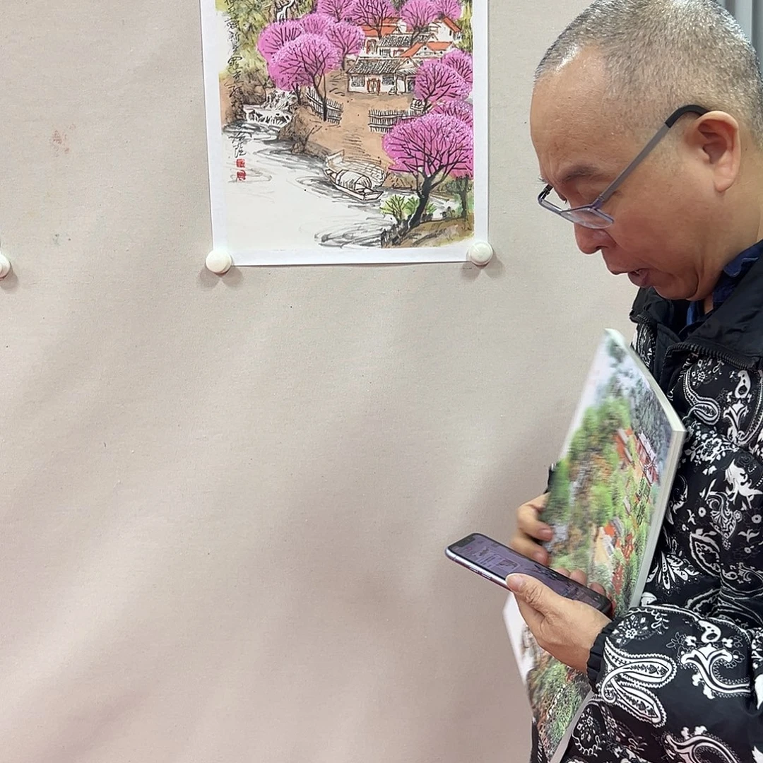 国画老师艺术精品