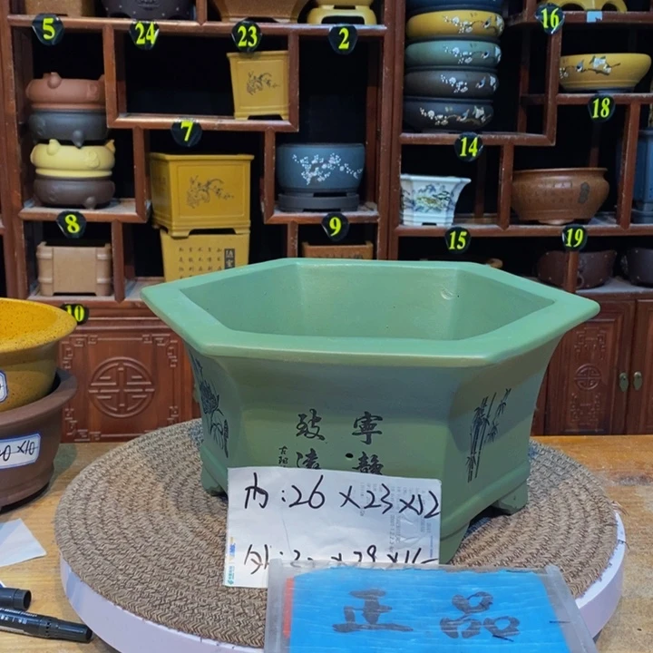 紫砂花盆紫砂艺术