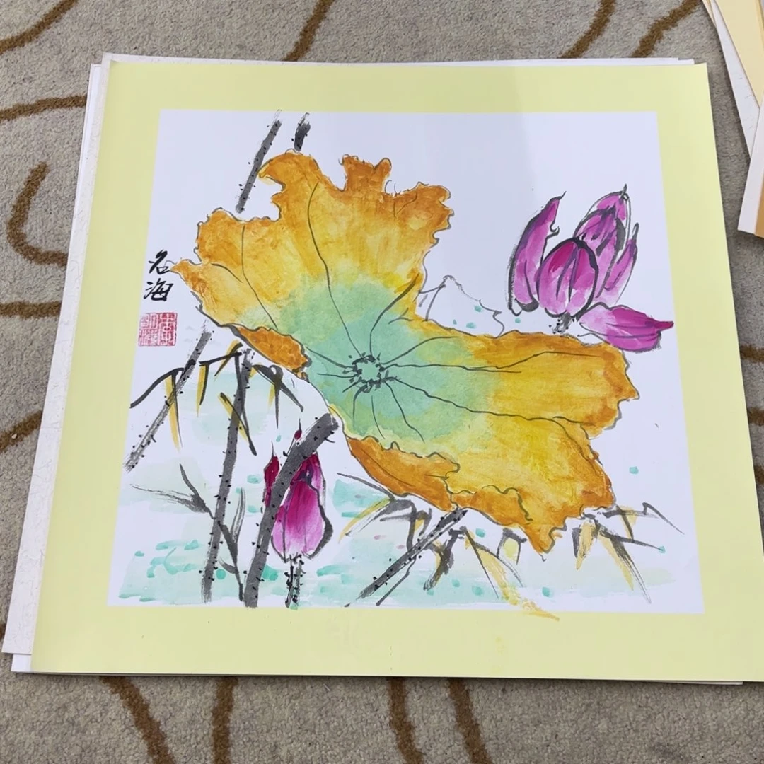 国画国画老师作品刘