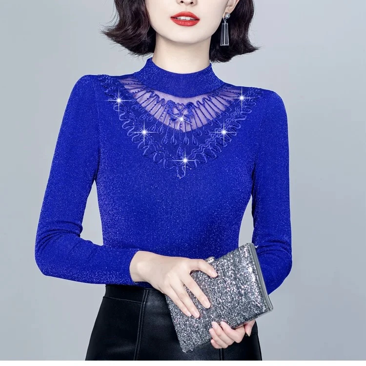 7844#新款女装时尚加绒上衣