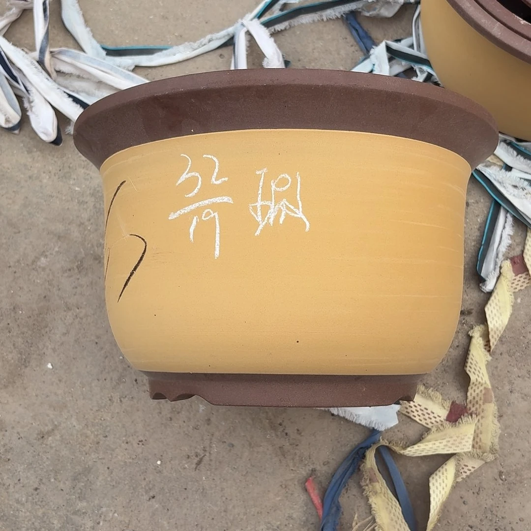 宜兴紫砂花盆，现货发