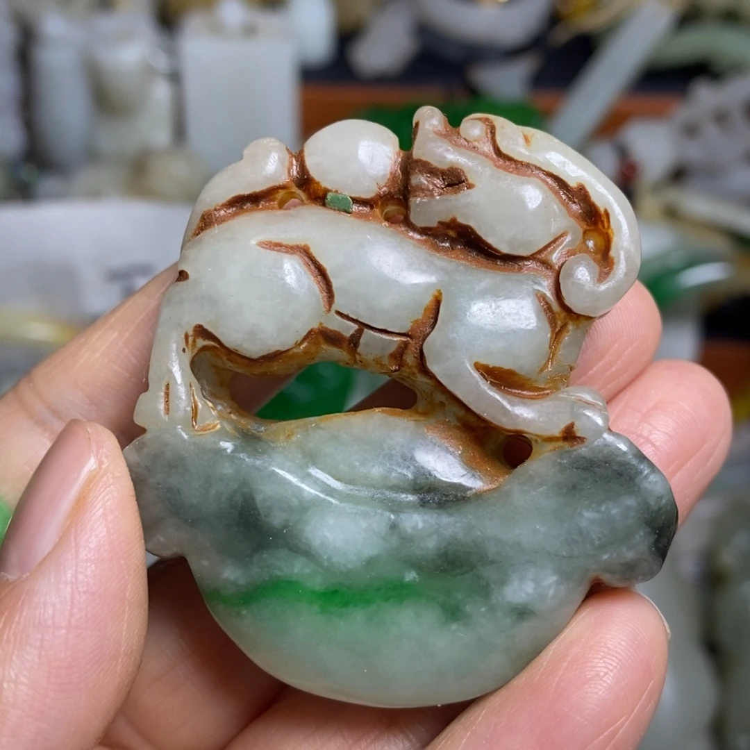 和田玉（糖玉）未镶嵌颈饰