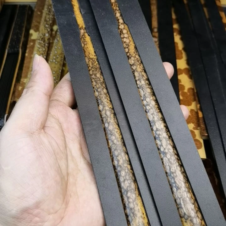 扇子雪花梅鹿秋扇料8寸1.5