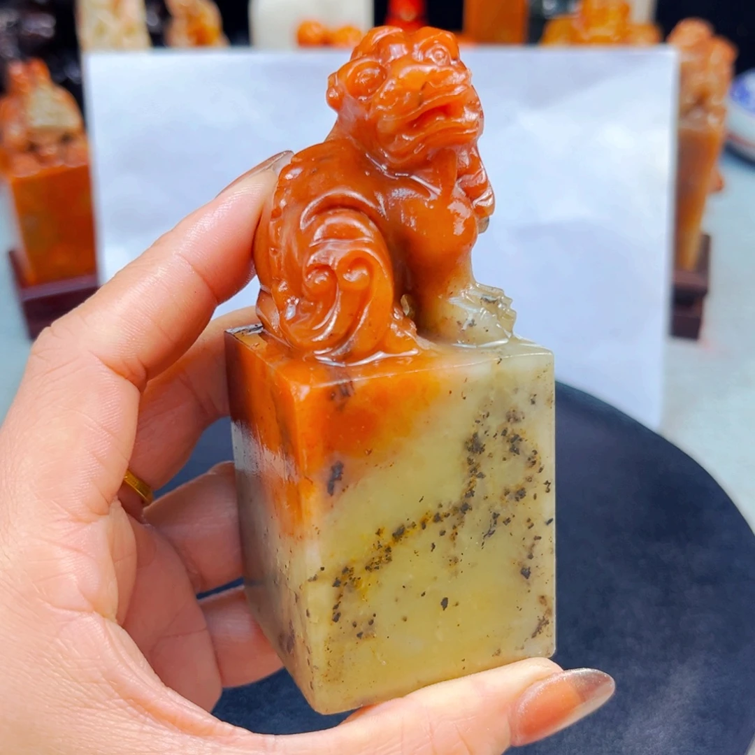 寿山石捡漏瑕疵品4*4