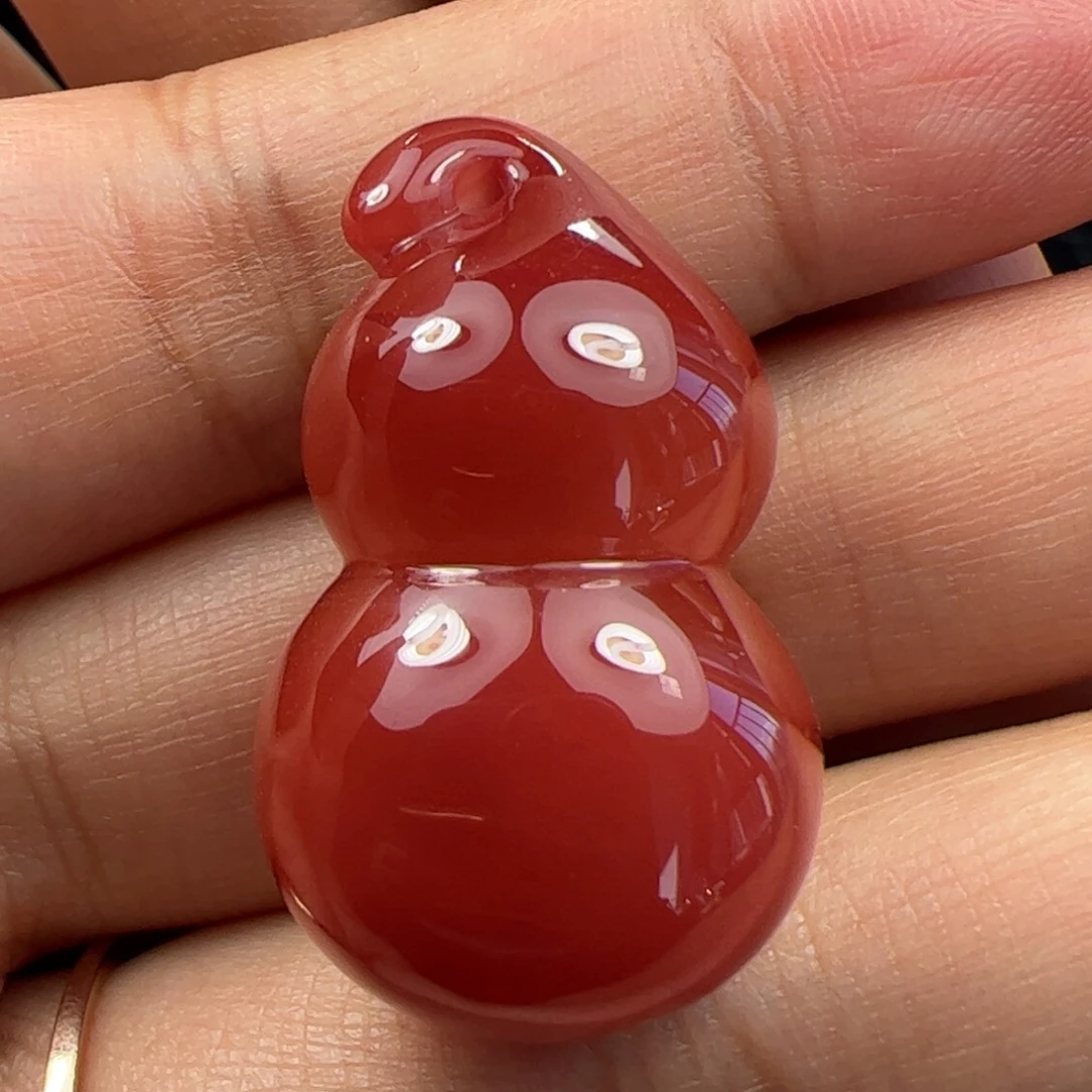 未镶嵌葫芦南红玛瑙