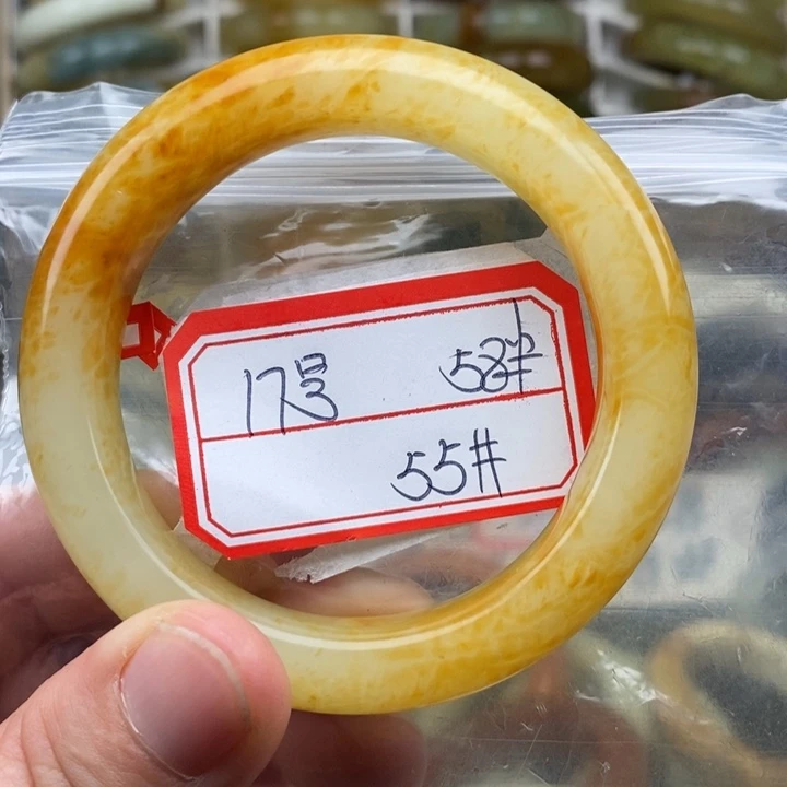 未镶嵌蛇纹石玉手绳