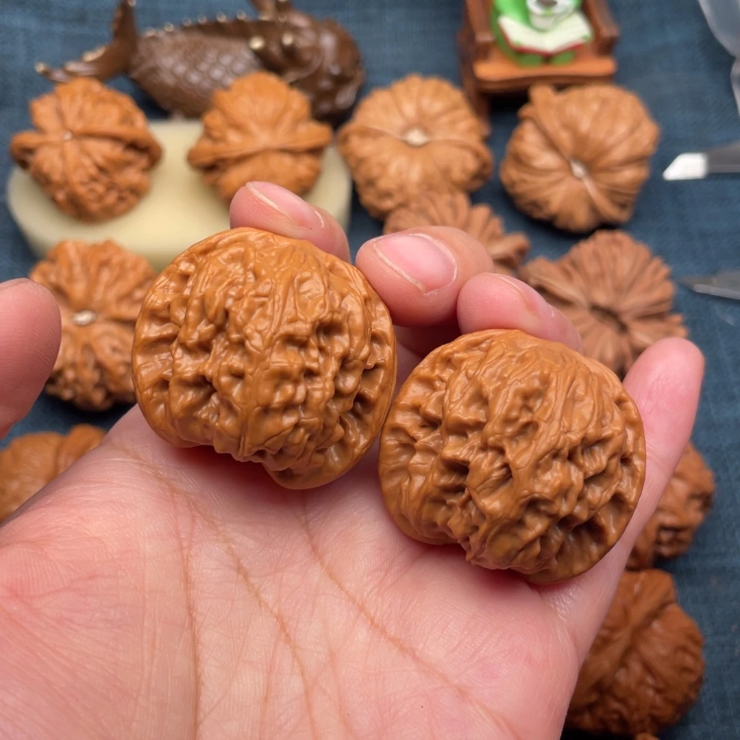 把件文玩核桃37精品野狼全品