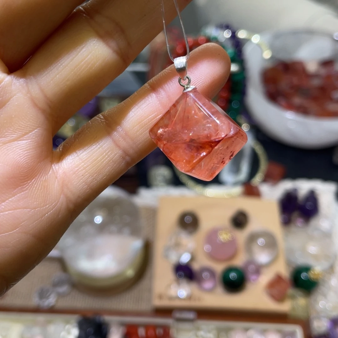 银S925镶嵌水晶珠宝半成品