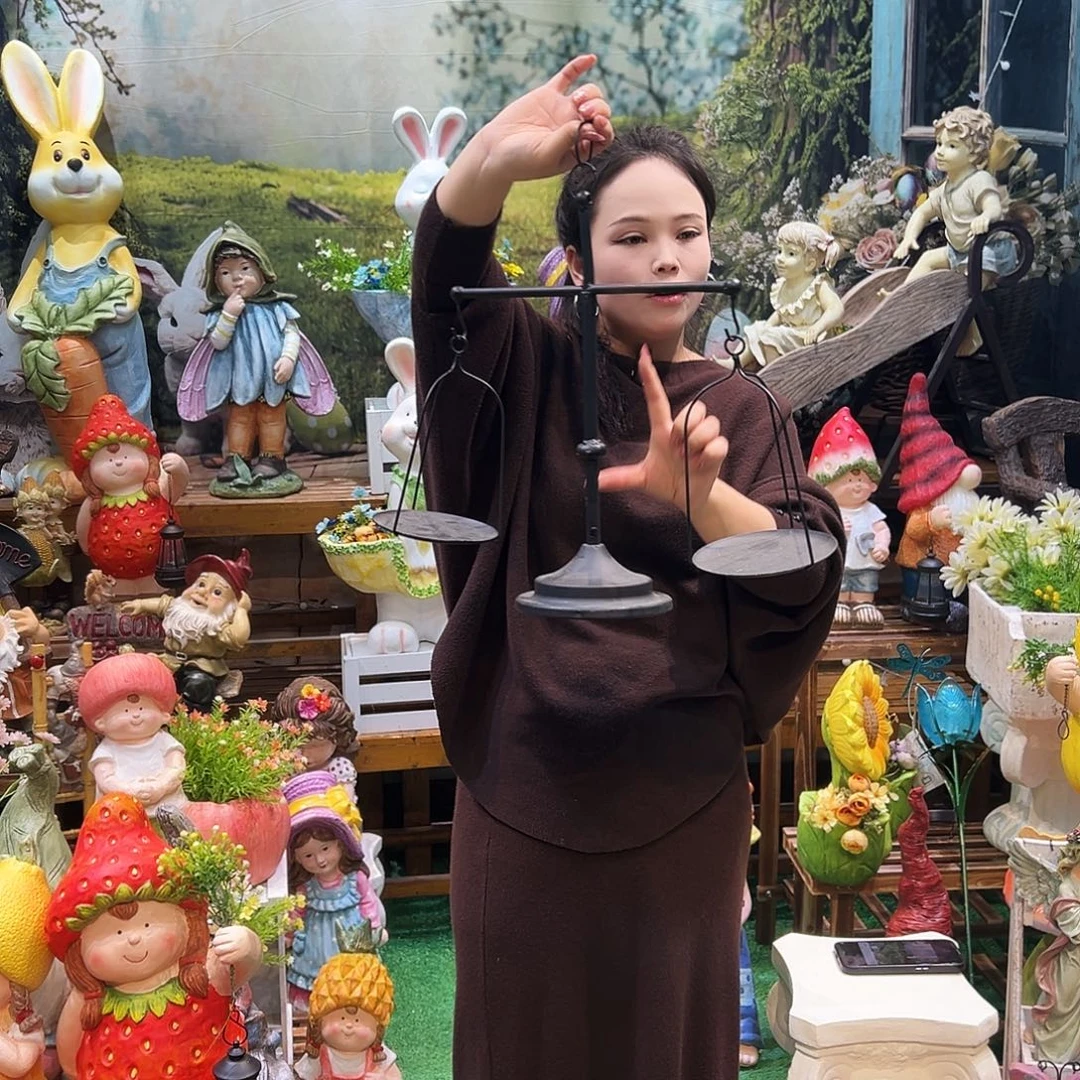 摆件花园摆件红红火火