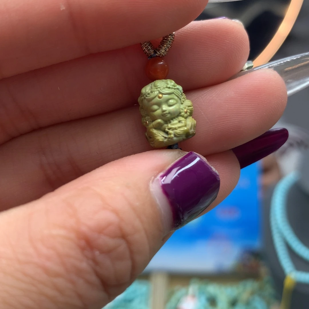 绿松石挂件未镶嵌