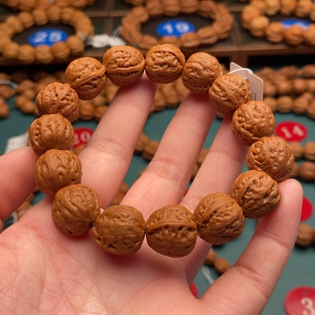 文玩核桃手串16尺寸八棱