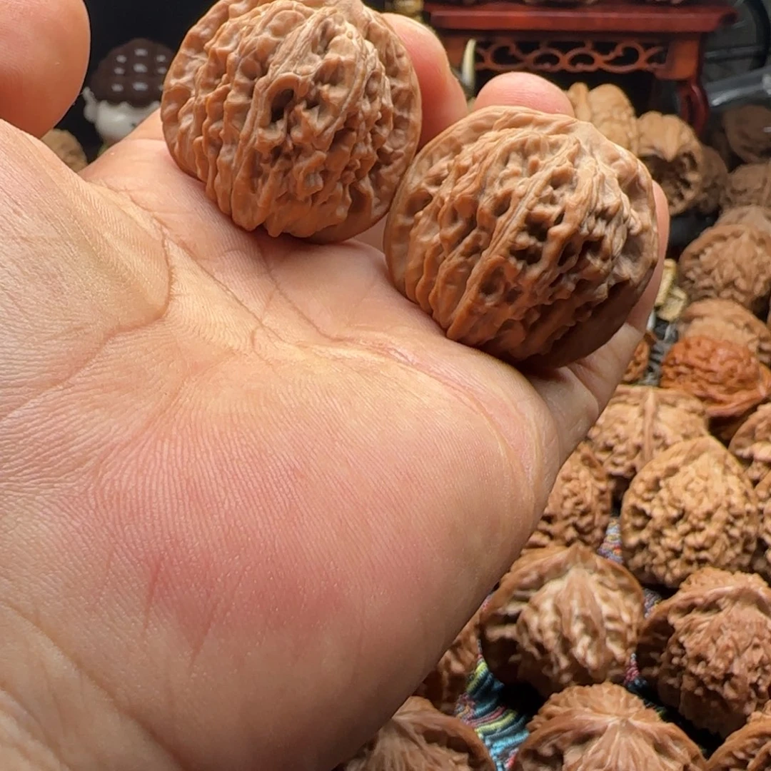 文玩核桃吊坠全品山地四座楼39