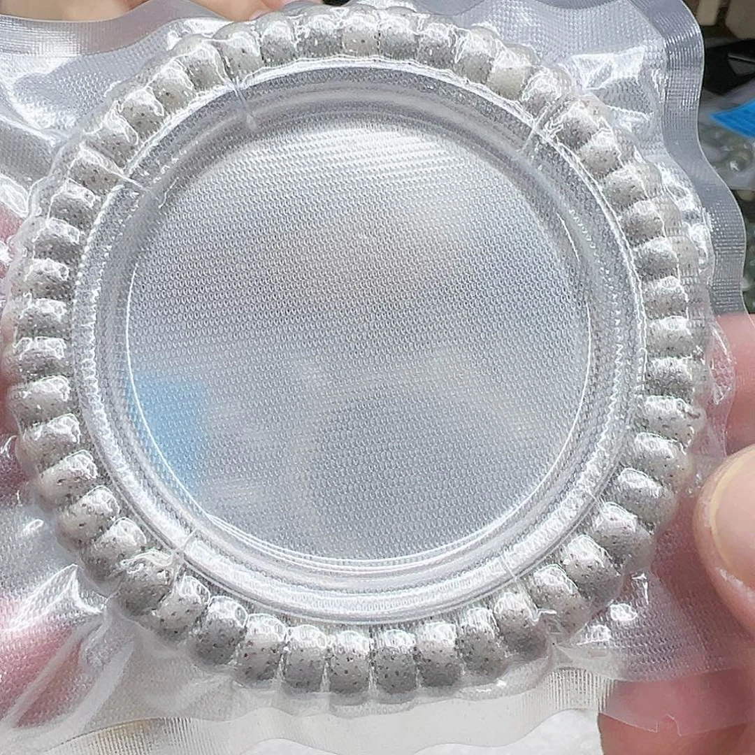 星月菩提手串97高端黑冰星月菩提单圈9×4片