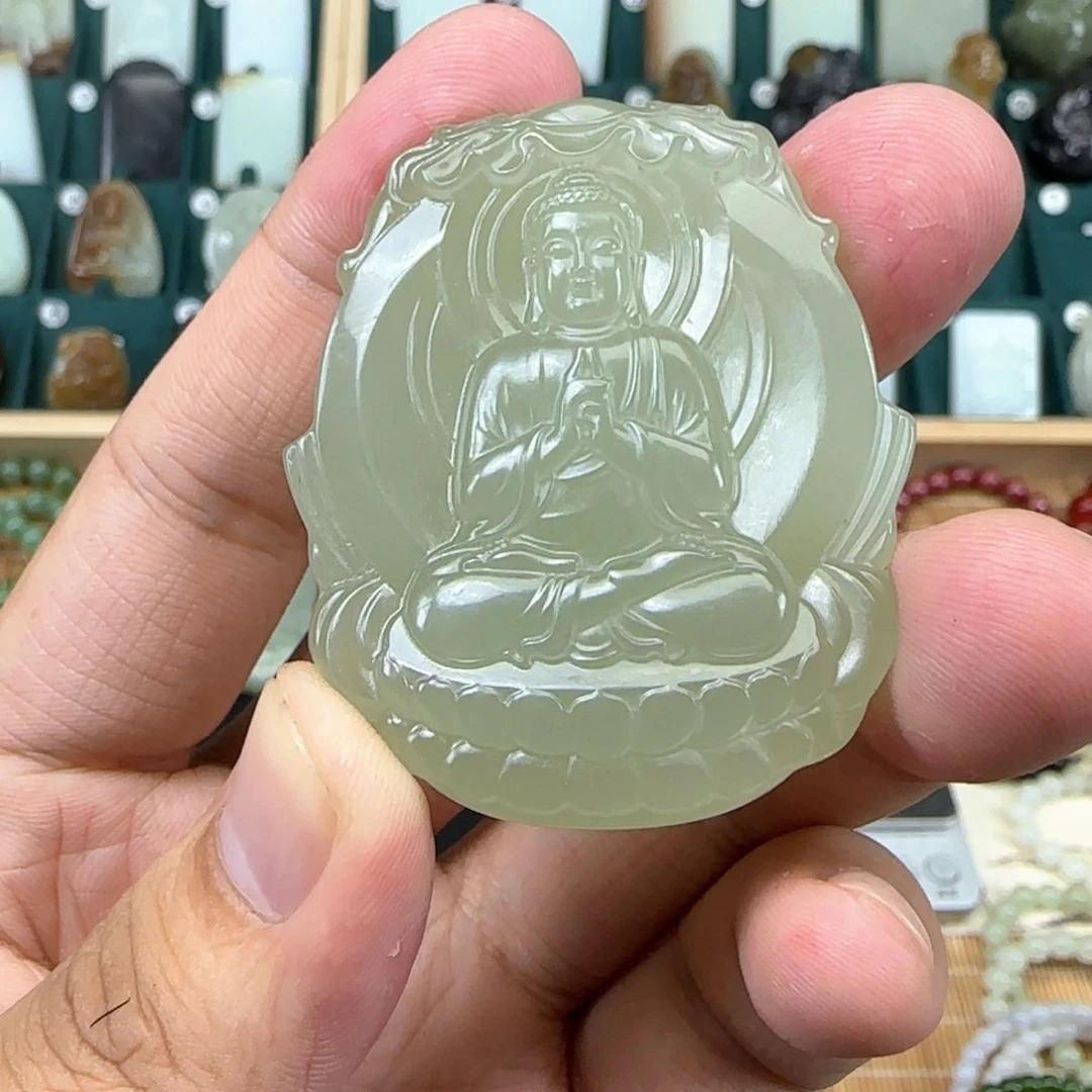 和田玉挂件未镶嵌