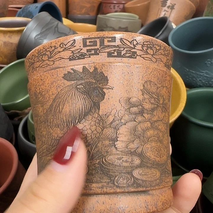 紫砂茶杯紫砂杯大捡漏！