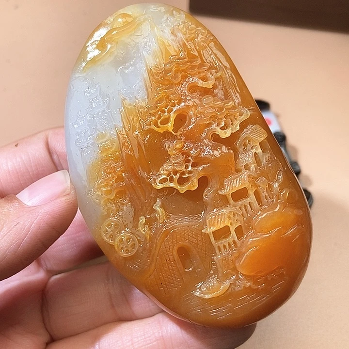 和田玉颈饰未镶嵌HX