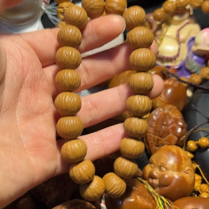 橄榄核手串/手链猴头素串