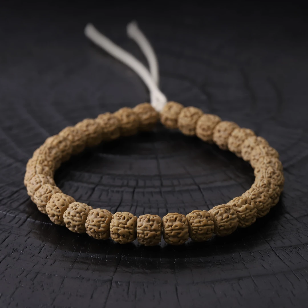 S8519【云端一代龙】高定款藏切盘龙小金刚菩提单圈文玩手串