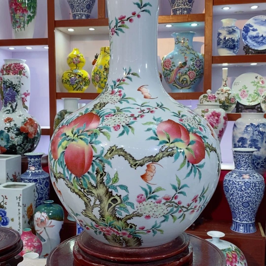 瓷片纯手工制作天球