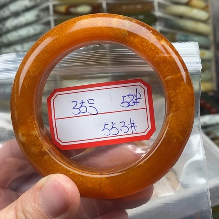 未镶嵌蛇纹石玉手绳用****8