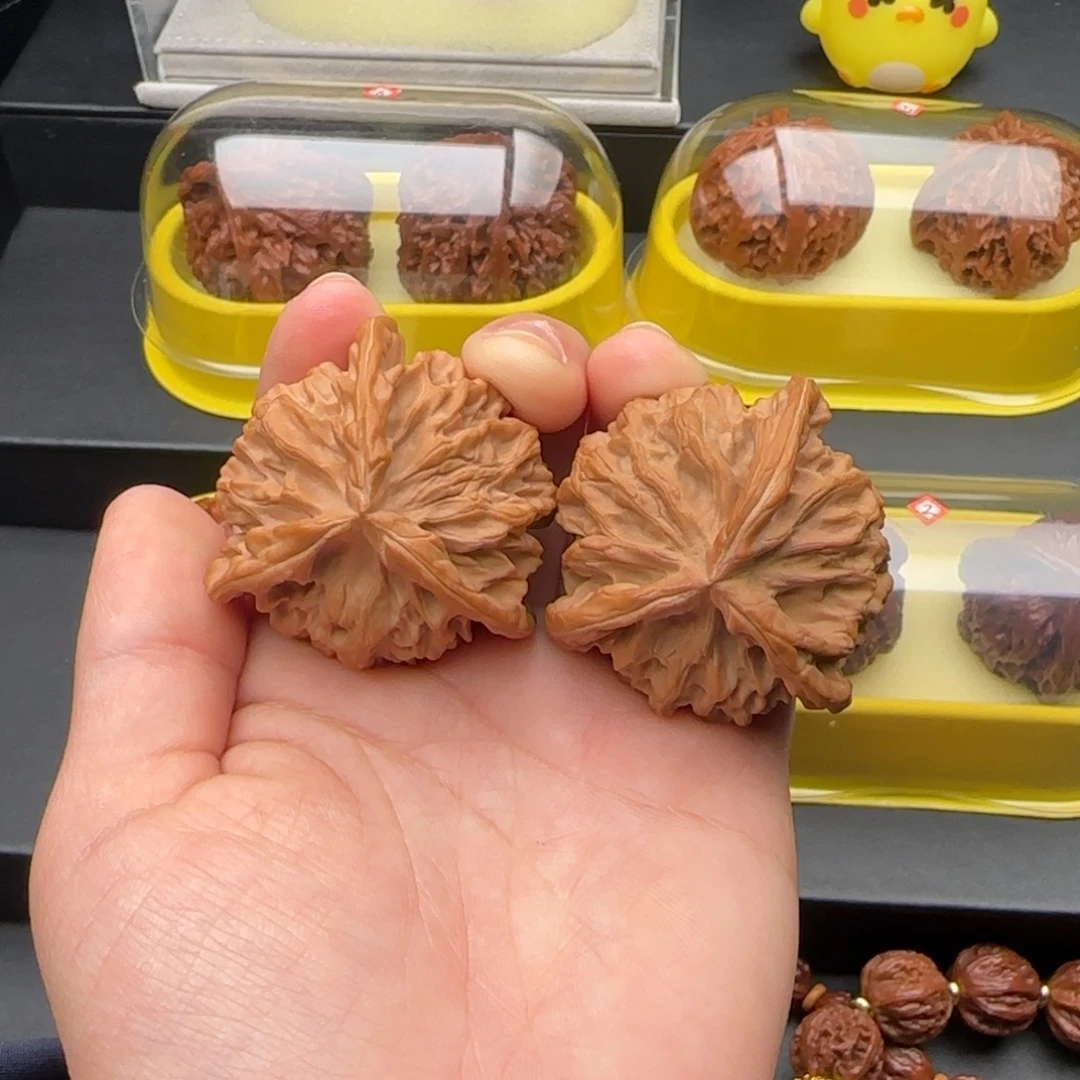 把件文玩核桃秦闷三棱 42尺寸