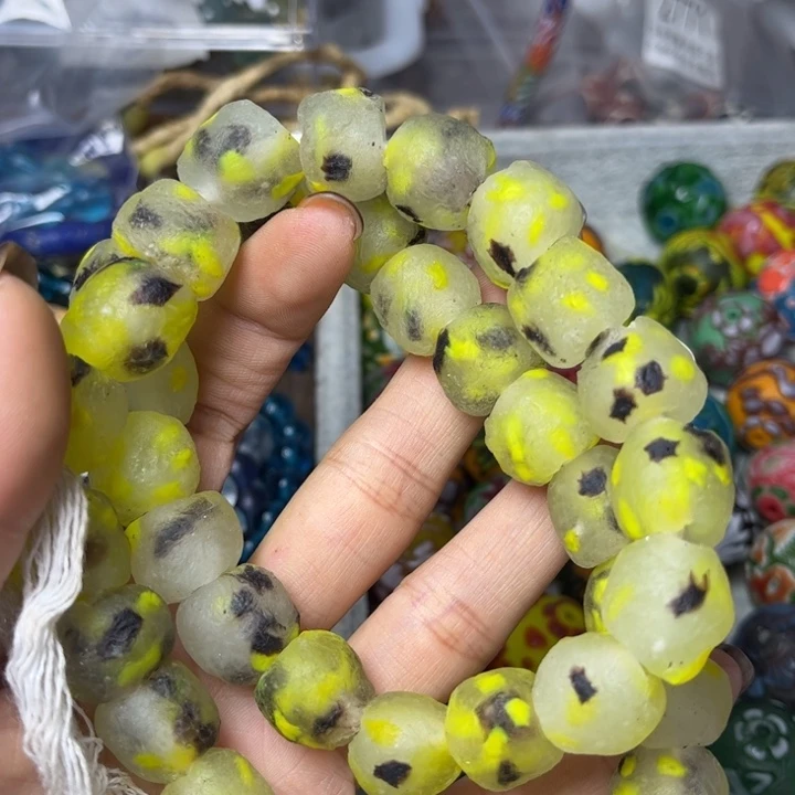 颈饰玻璃3071琉璃一条