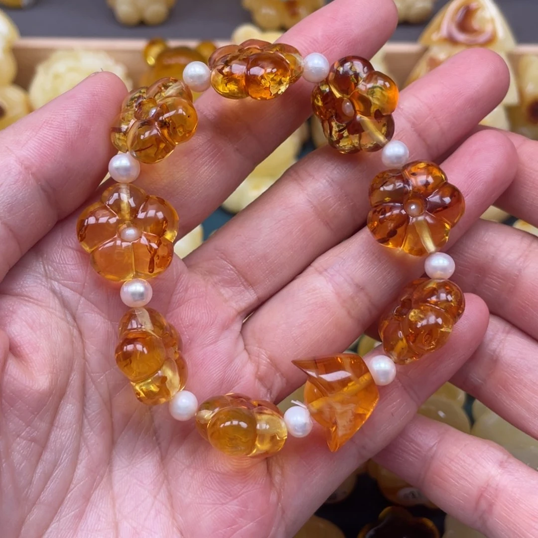 未镶嵌琥珀裸石蜜蜡