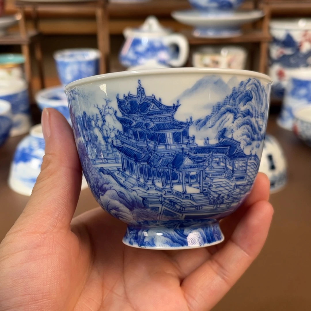 景德镇陶瓷手工手绘