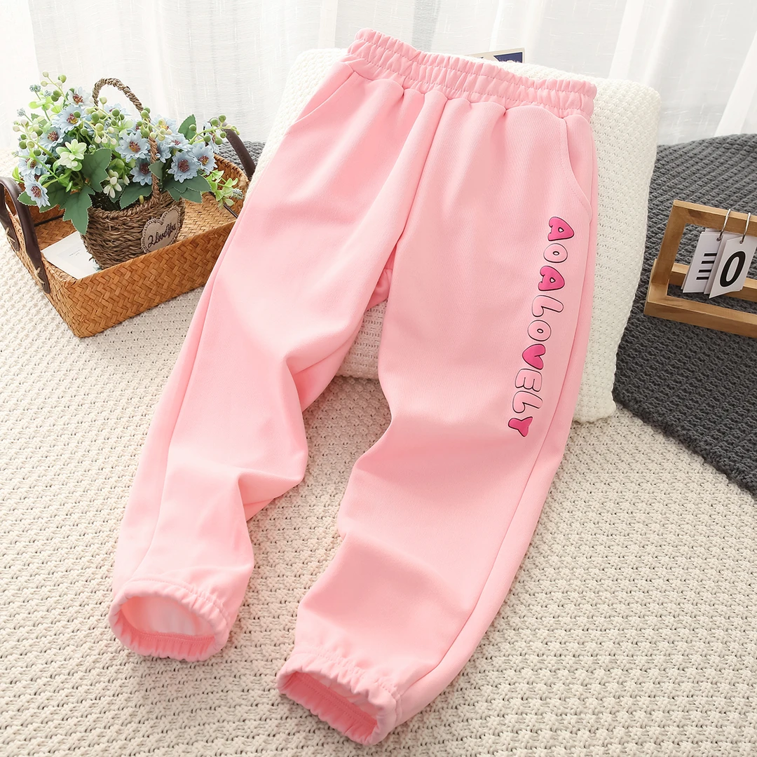 【214】春秋新品儿童字母卫裤柔软舒适214