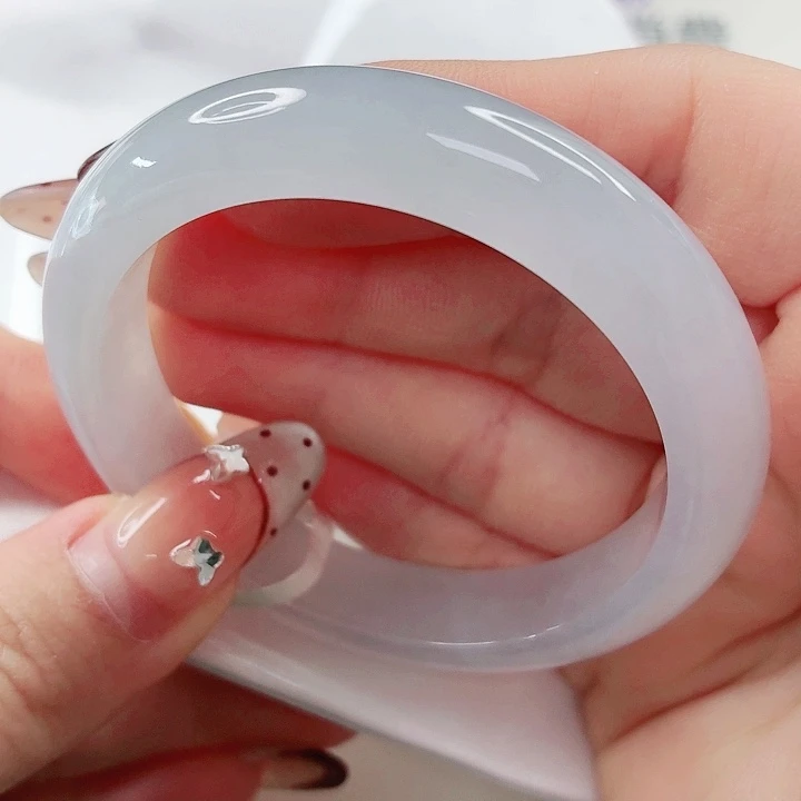 翡翠未镶嵌手镯51.8x523