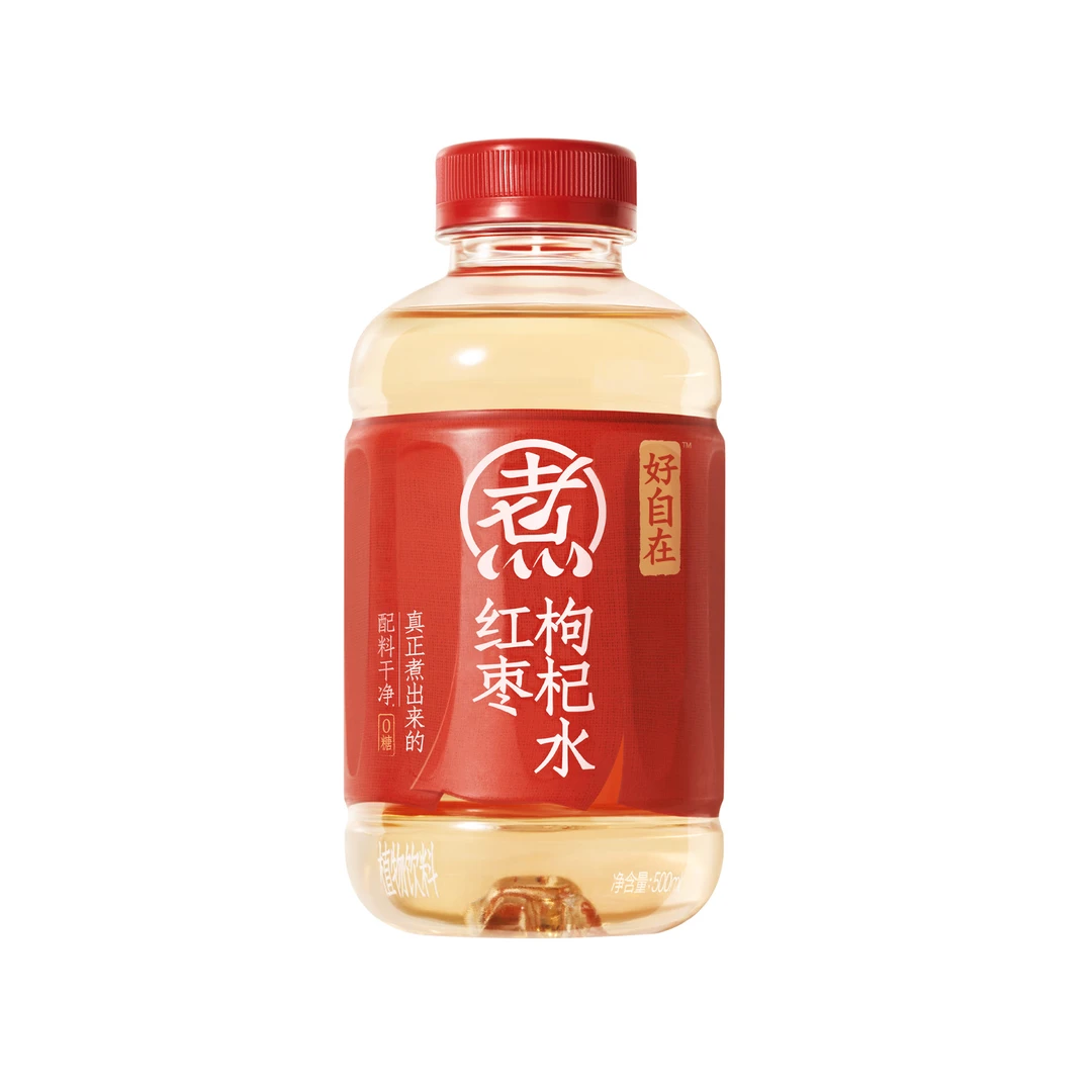 元气森林 红枣枸杞水植物饮料 清爽养生 500mL 沃尔玛小时达 同城配送