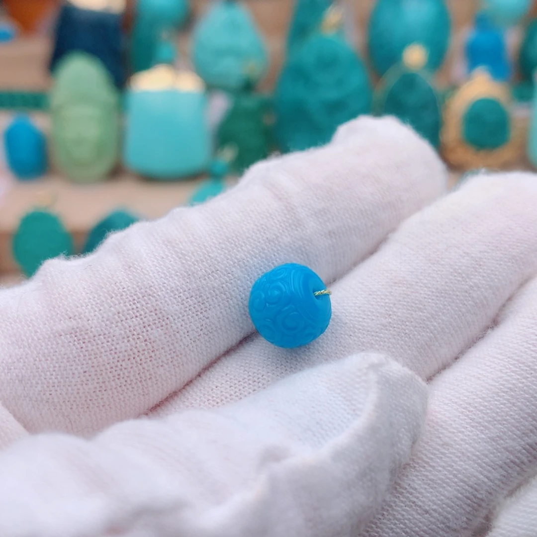 未镶嵌绿松石绿松石