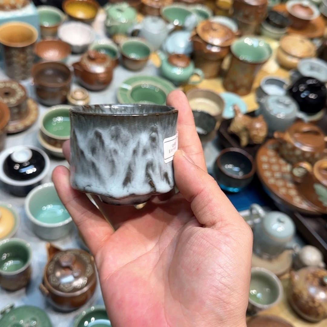 小金茶器青瓷茶具