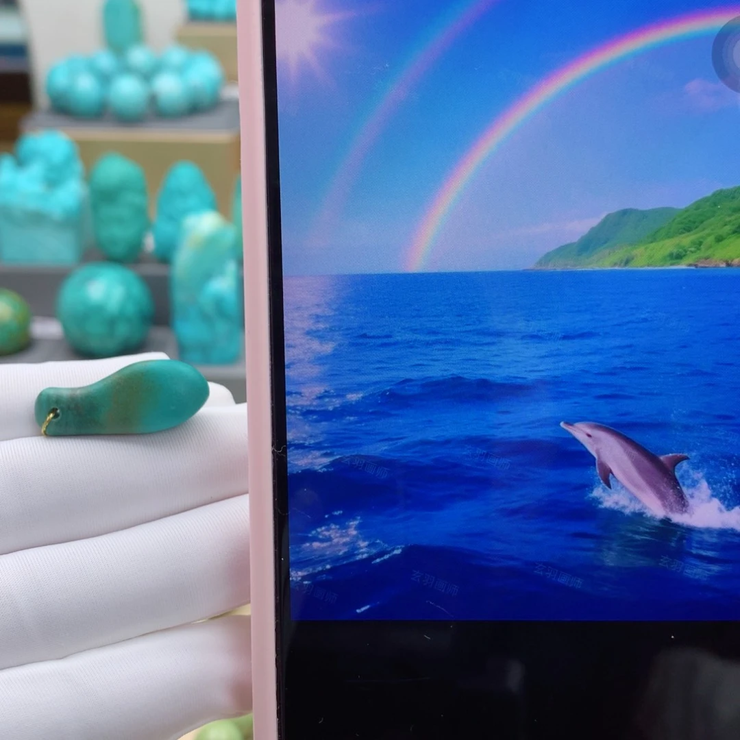 未镶嵌绿松石挂件