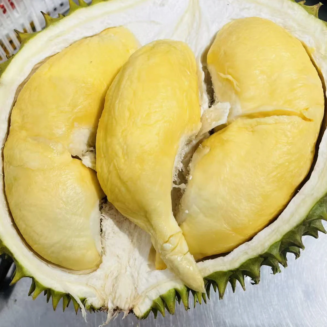 越南干尧鲜榴莲3-4斤一个（保4房肉）核大一点干尧越南社会主义共和国