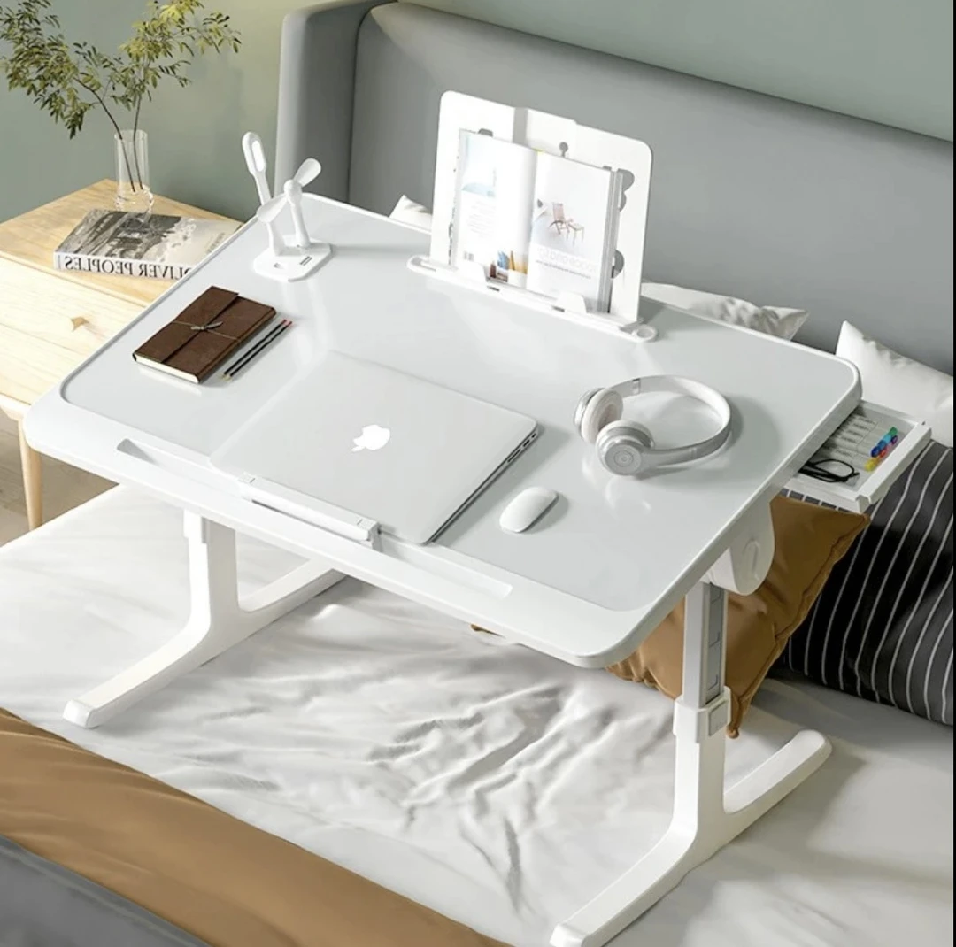 床上小桌子折叠倾斜书桌学习桌床桌办公小桌子折叠床桌子