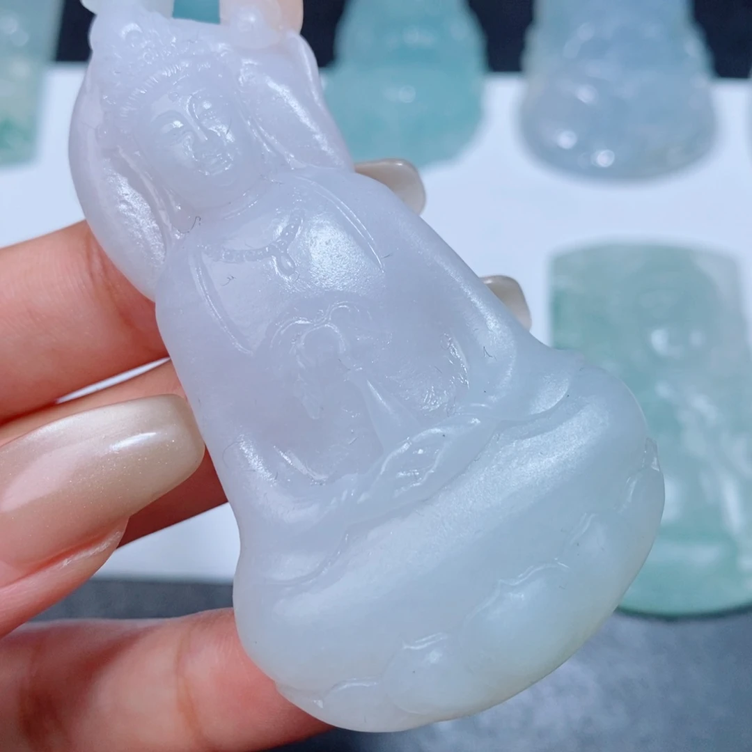 定制翡翠翡翠吊坠未镶嵌