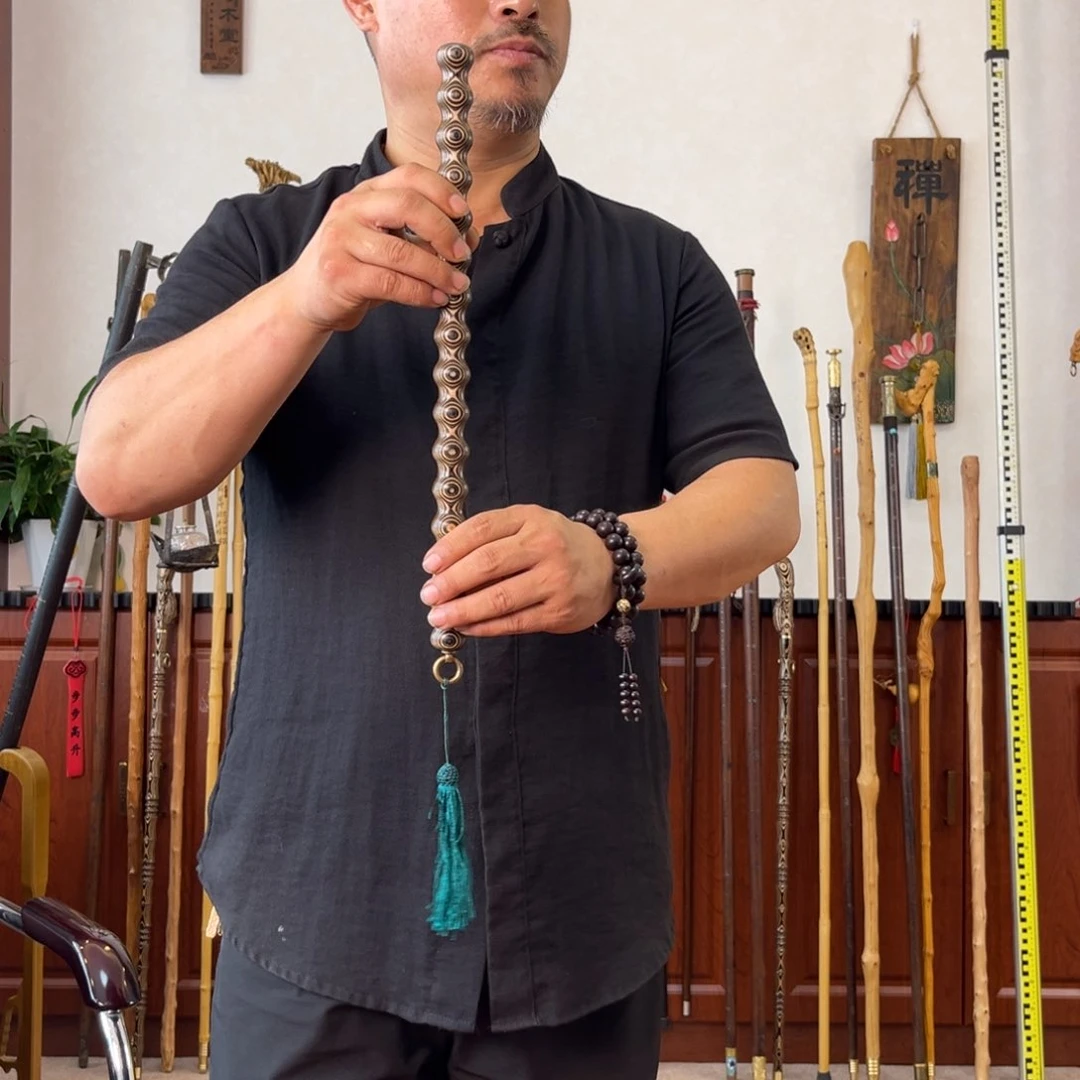 斑马纹木棍 健身把玩棍