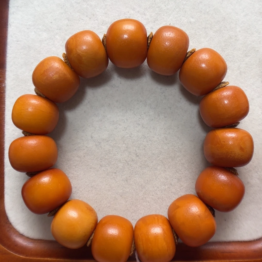 蜜蜡未镶嵌手串蜜蜡