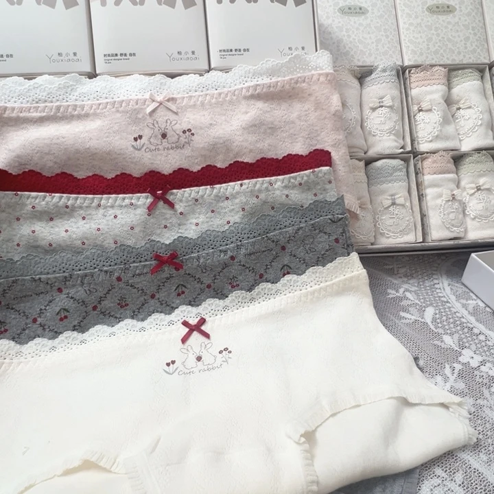 棉女士内裤秋冬新品