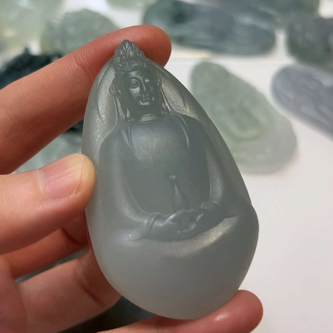未镶嵌定制翡翠挂件