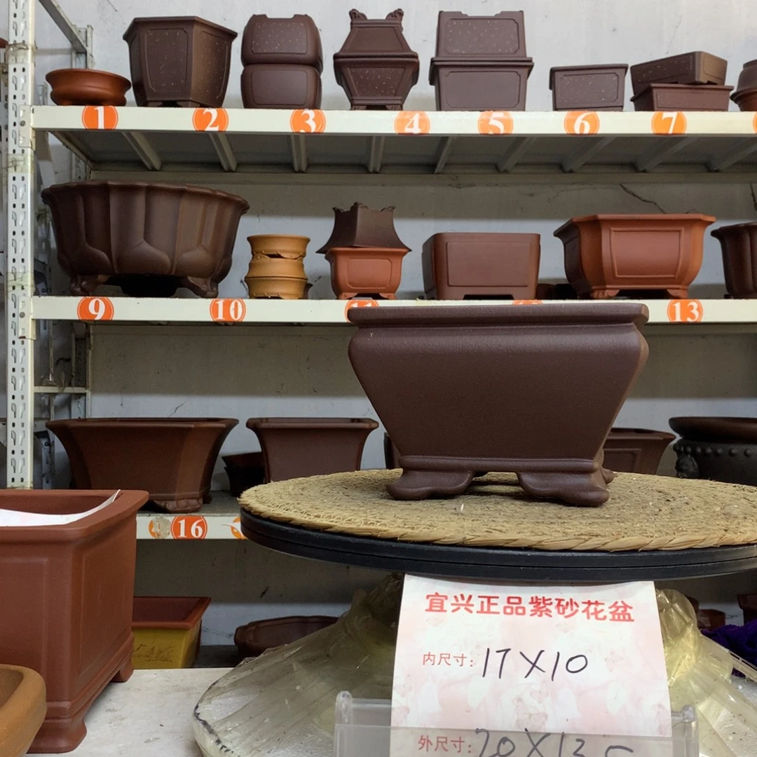 花盆紫砂精品紫砂花盆包邮包售后