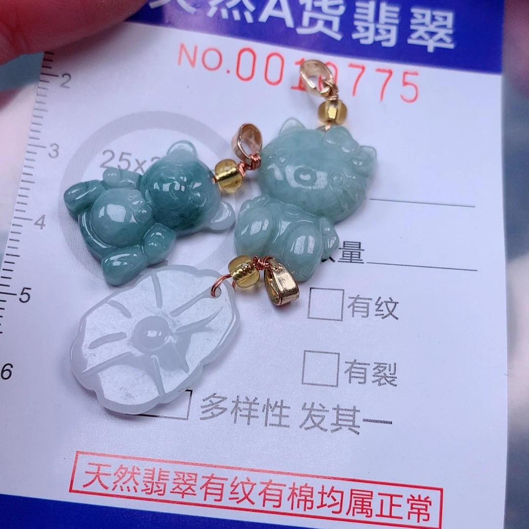 吊坠(赠链)未镶嵌翡翠