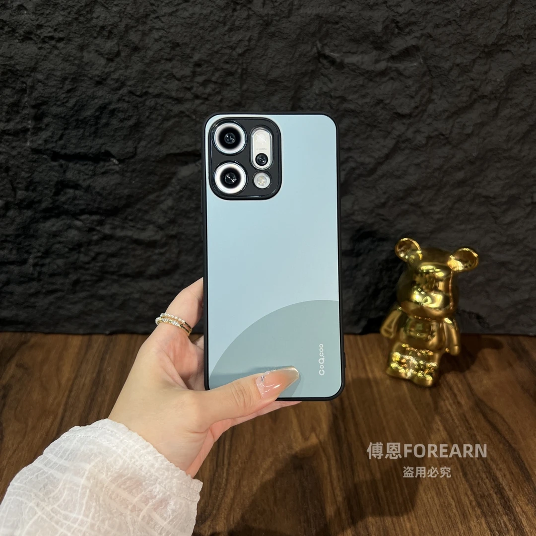 适用于opporeno14pro手机壳reno14全包防摔保护套简约个性款超薄