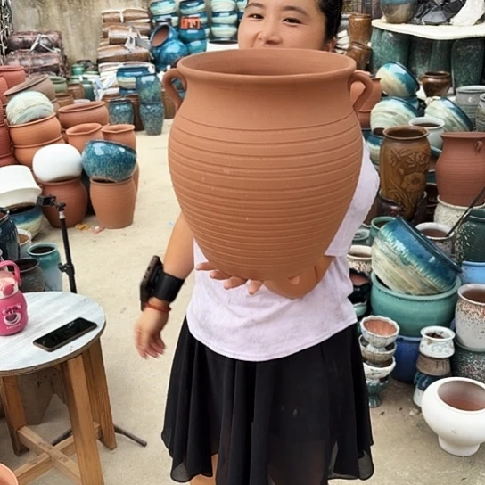 口25高30瑕疵一个盆子。