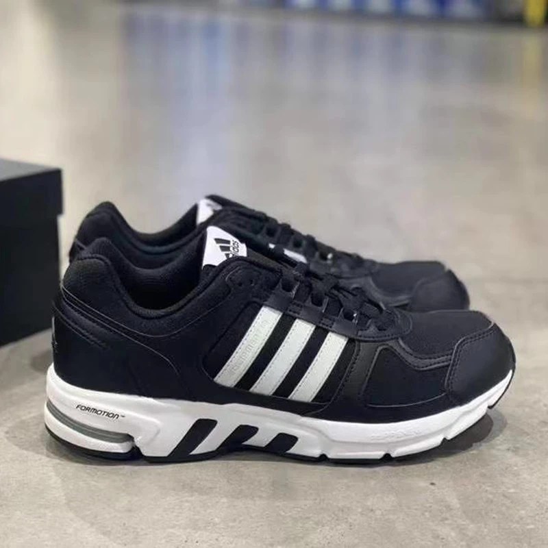 (断码处理)正品阿迪达斯EQ10男时尚百搭缓震舒适运动休闲鞋FW9995
